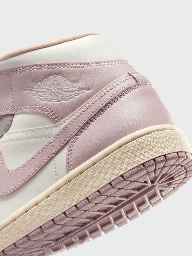 Jordan, WMNS Air Jordan 1 Mid, light pink, Image 8 of 8