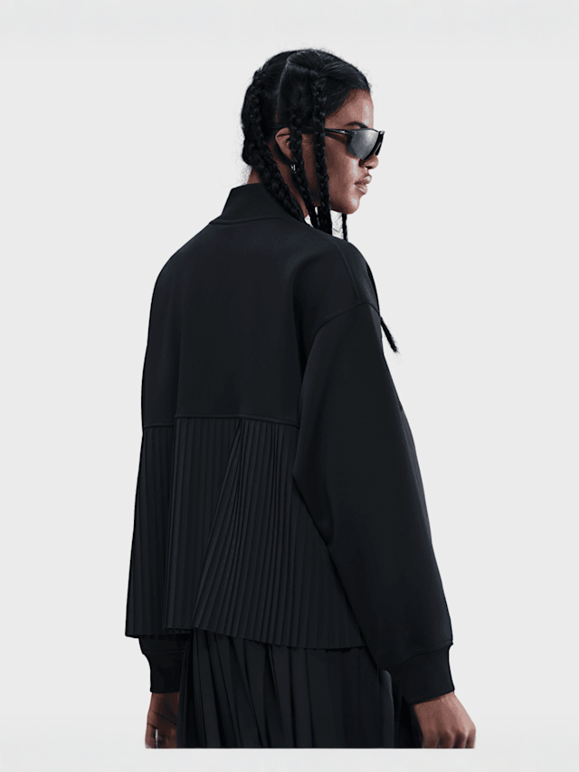 Nike, Sportswear Pleated Jacket, black, Image 2 of 6