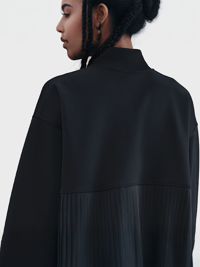 Nike, Sportswear Pleated Jacket, black, Image 4 of 6