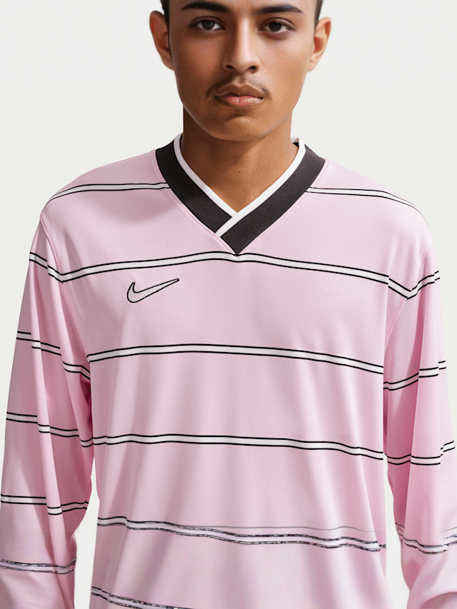 Nike, Energy Dri-FIT Long-Sleeve Soccer Top, Pink, Image 3 of 5