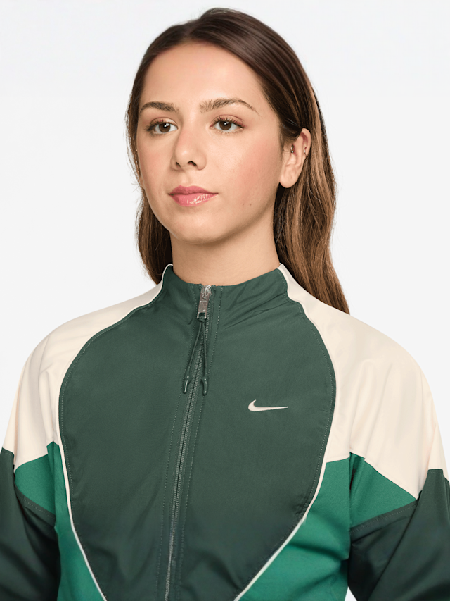 Nike, Sportswear Shrunken Track Jacket, green, Image 3 of 3