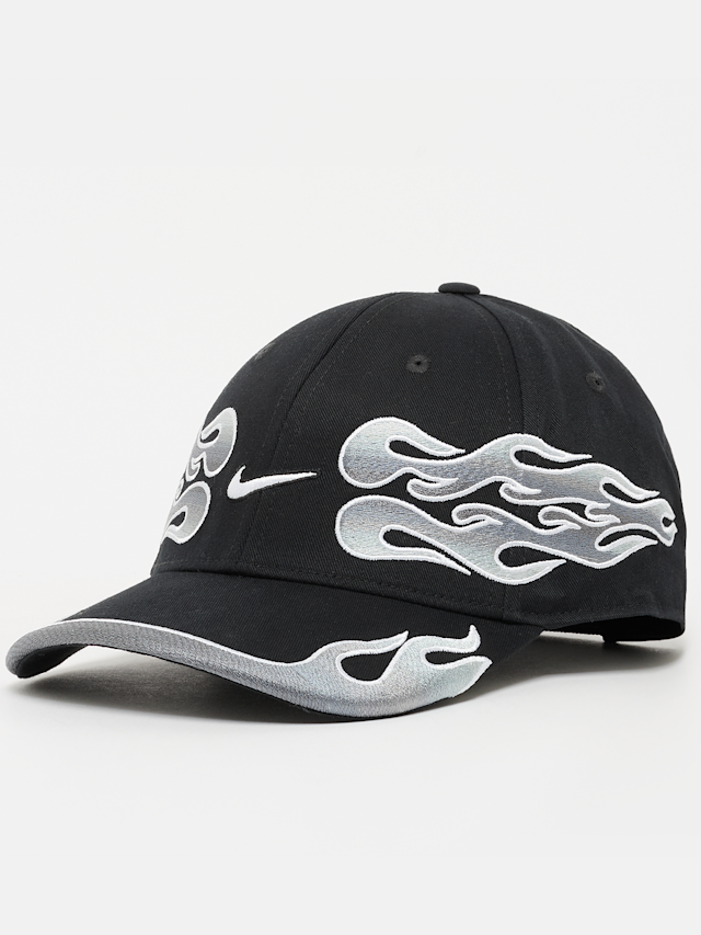 Nike, Club Structured OG Flame Cap, black, Image 1 of 5