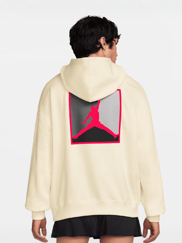 Jordan, Brooklyn Graphic Hooded Pullover, beige, Image 2 of 3