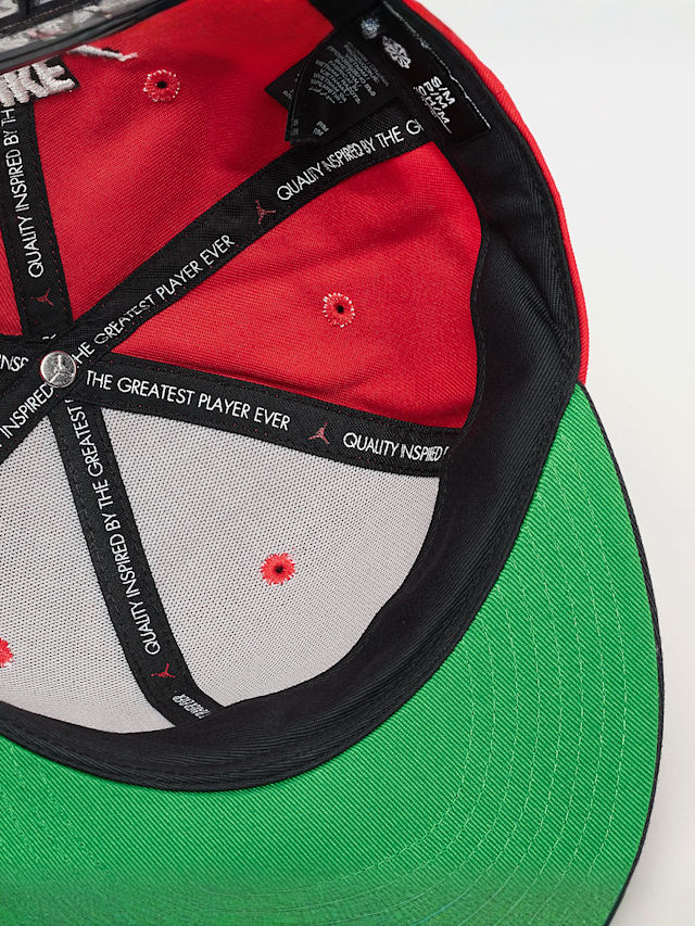 Jordan, Pro Cap FB DC Essential 6 Panel, red, Image 3 of 4