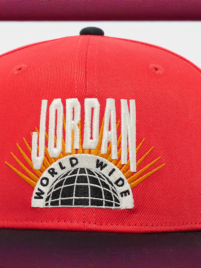 Jordan, Pro Cap FB DC Essential 6 Panel, red, Image 4 of 4