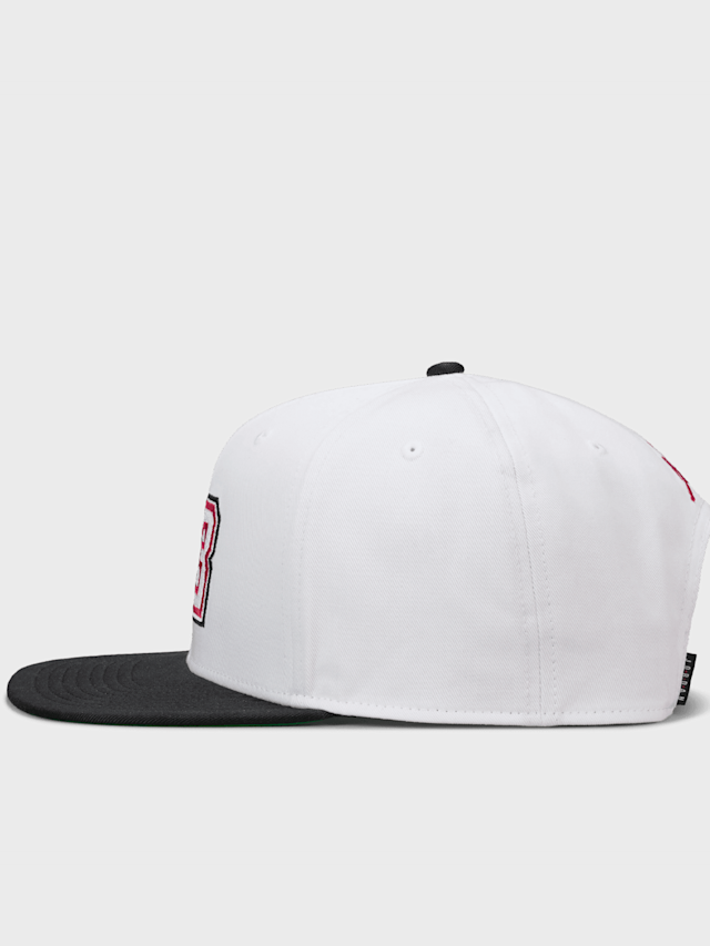 Jordan, Pro Structured Flat Bill Hat, white, Image 2 of 6