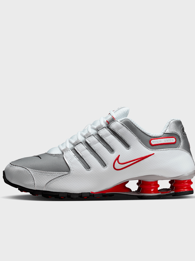 Nike, Shox NZ, white, Image 1 of 8
