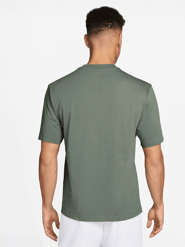 Jordan, Brooklyn Jumpman Graphic Shortsleeve Crew, green, Image 2 of 3