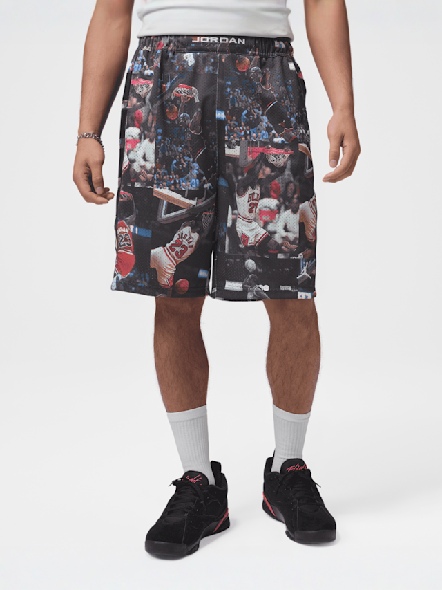Jordan, Flight Printed Cat Scratch Shorts, multi-colour, Image 1 of 6