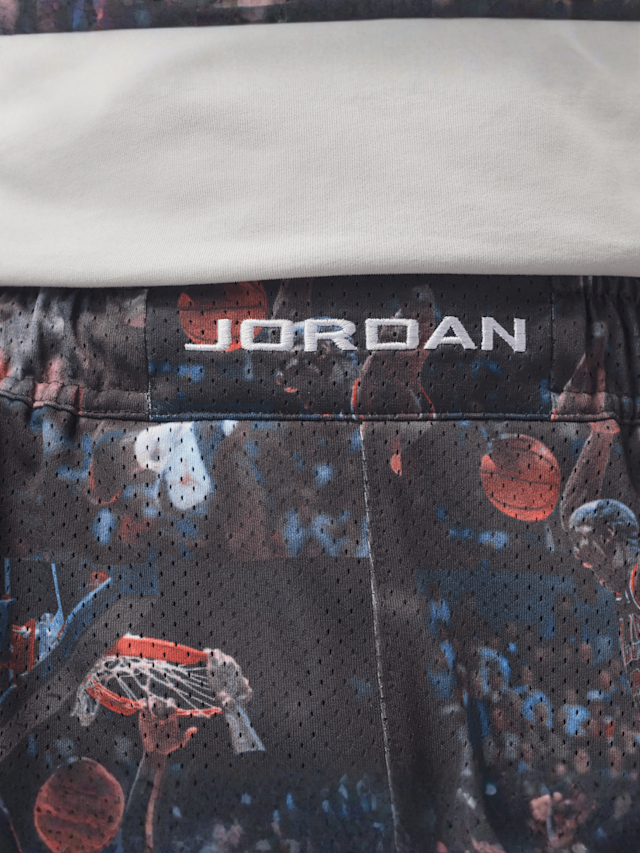 Jordan, Flight Printed Cat Scratch Shorts, multi-colour, Image 3 of 6