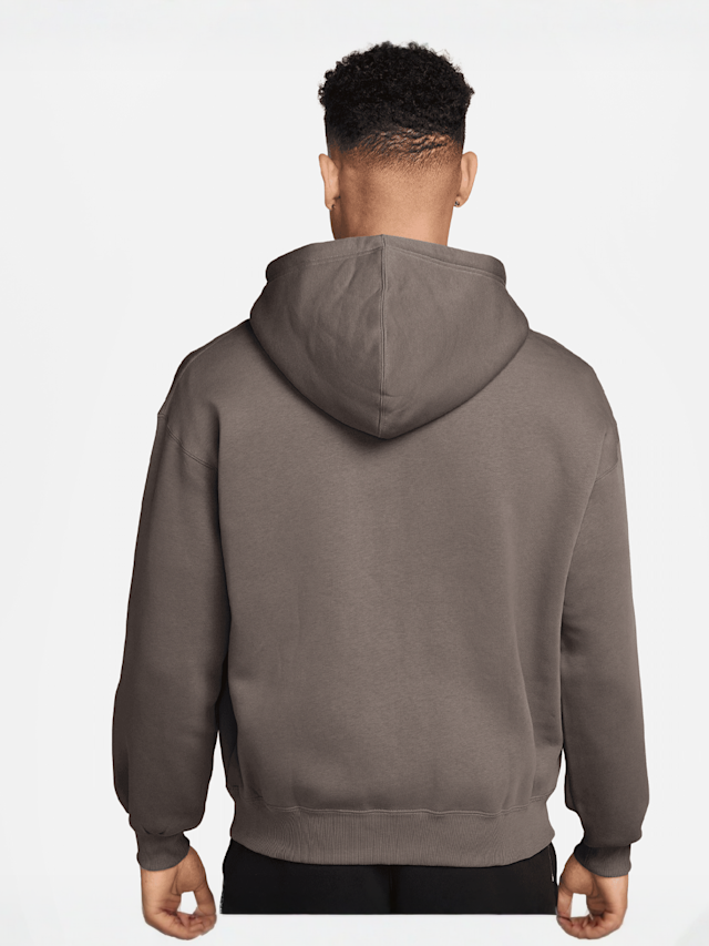 Jordan, Brooklyn Oversized Full Zip Hoodie, brown, Image 2 of 3