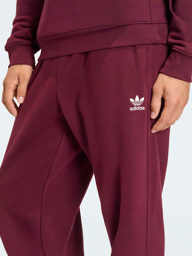 adidas Originals, ESS NC OH PANTS maroon 48f0​, red, Image 3 of 5