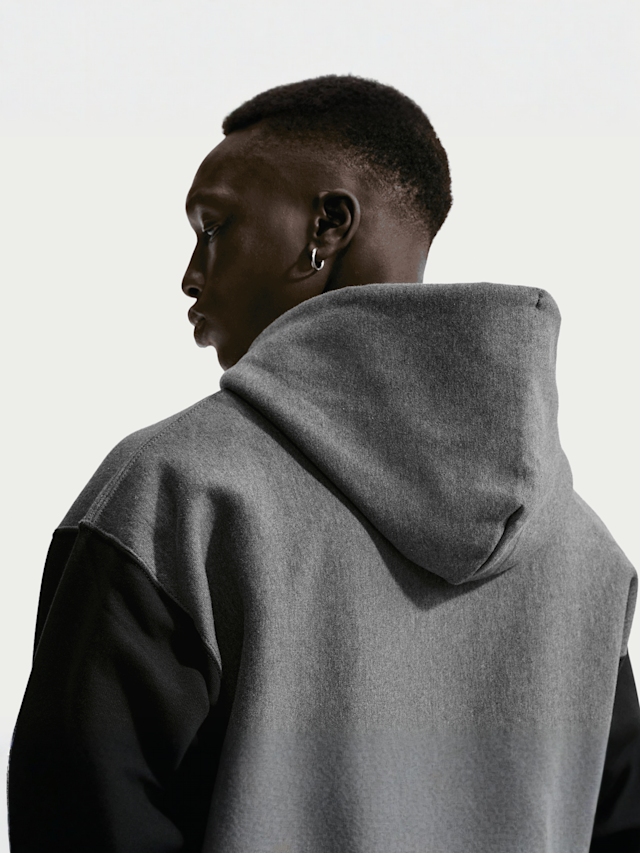 Nike  , Solo Swoosh x Central Cee Fleece Hoodie, grey, Image 4 of 6