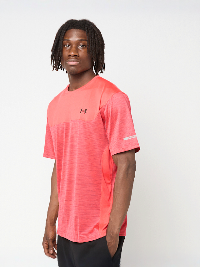 Under Armour, Tech Utility Shortsleeve, rood, Afbeelding 1 van 7