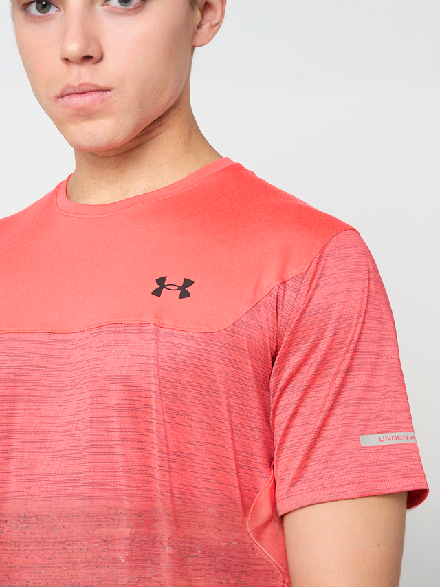 Under Armour, Tech Utility Shortsleeve, red, Image 3 of 8