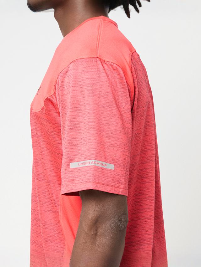 Under Armour, Tech Utility Shortsleeve, czerwony, Obraz 5 z 7