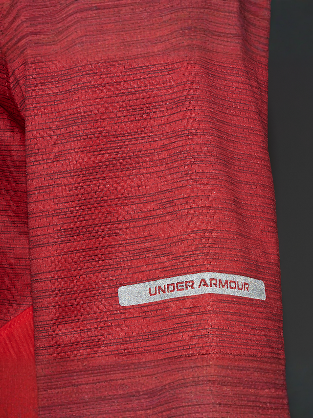 Under Armour, Tech Utility Shortsleeve, red, Image 6 of 8