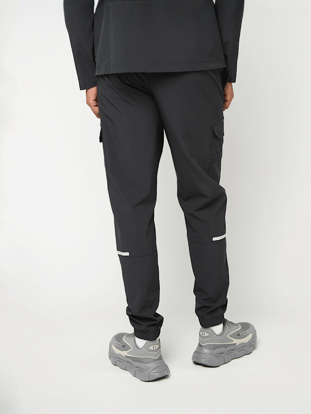 Under Armour, UA Tech Utility Woven Pant black / jasper blue / black, black, Image 2 of 7