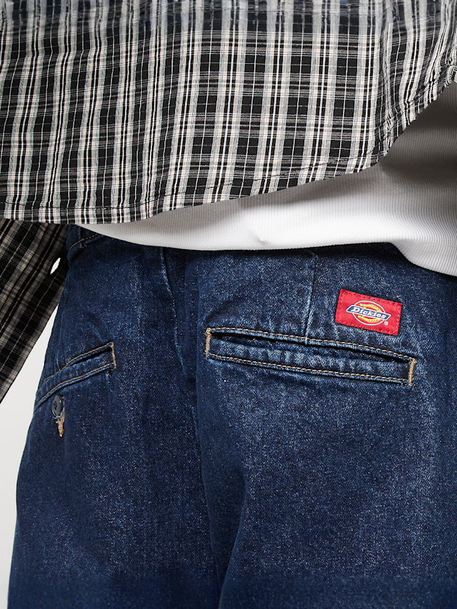 Dickies, 877 Barrel Leg Work Jeans, blue, Image 4 of 5