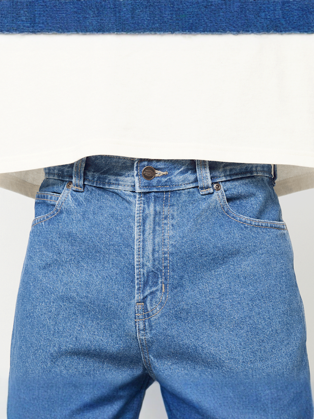 Dickies, 958 Baggy Straight Work Jeans, blue, Image 3 of 5