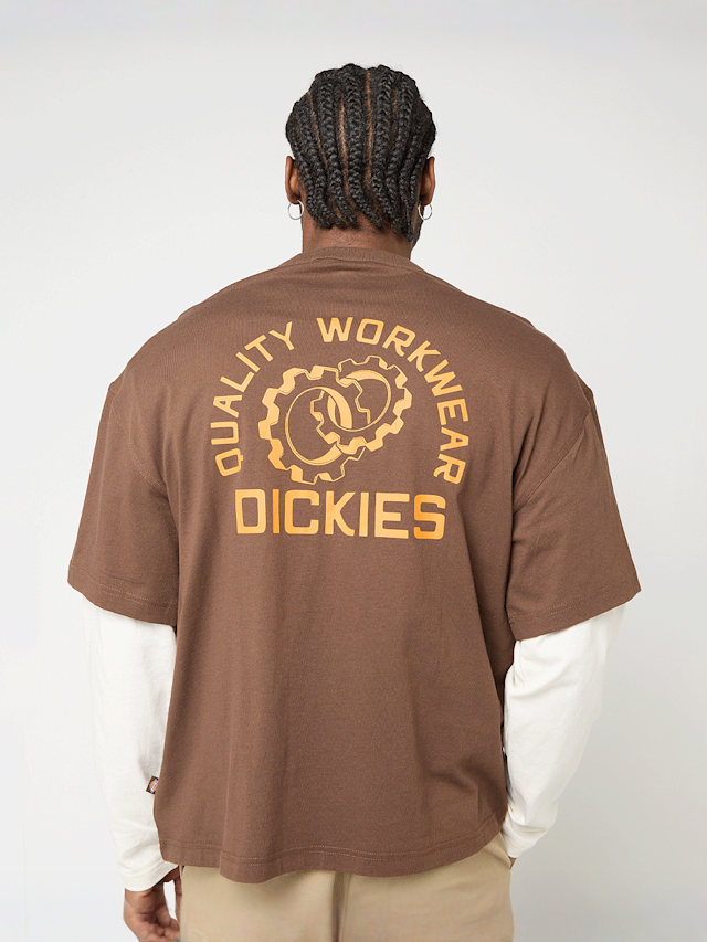 Dickies, Payson 2fer Tee, brown, Image 1 of 5