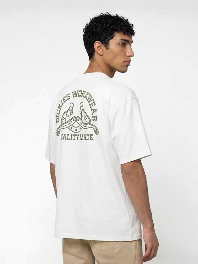Dickies, Bettsville Shortsleeve Tee, white, Image 1 of 5