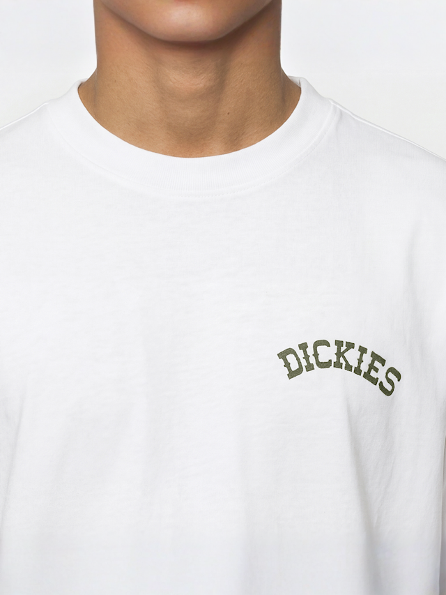 Dickies, Bettsville Shortsleeve Tee, white, Image 4 of 5