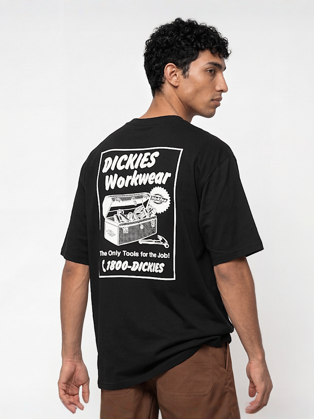 Dickies, Dry Ridge Shortsleeve Tee, black, Image 1 of 5