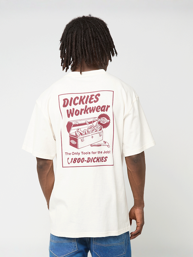 Dickies, Dry Ridge Shortsleeve Tee, beige, Afbeelding 1 van 5