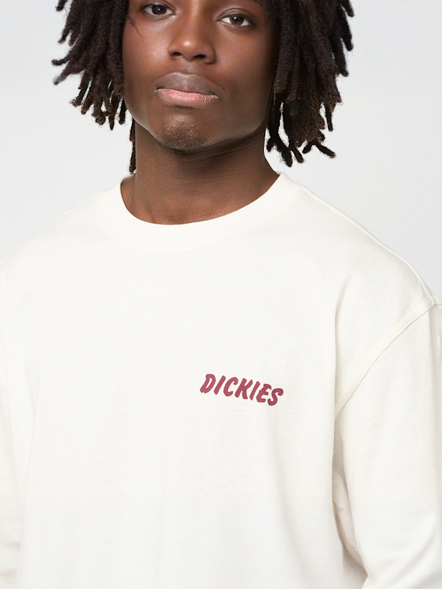 Dickies, Dry Ridge Shortsleeve Tee, beige, Afbeelding 3 van 5