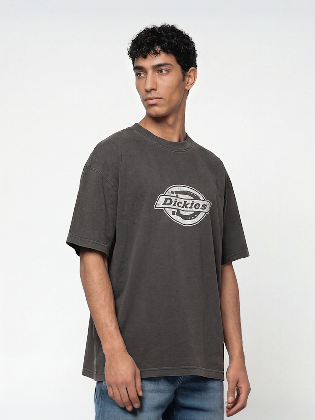 Dickies, Plainville Shortsleeve Tee, grey, Image 1 of 4