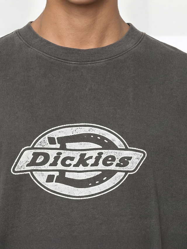 Dickies, Plainville Shortsleeve Tee, grey, Image 3 of 4