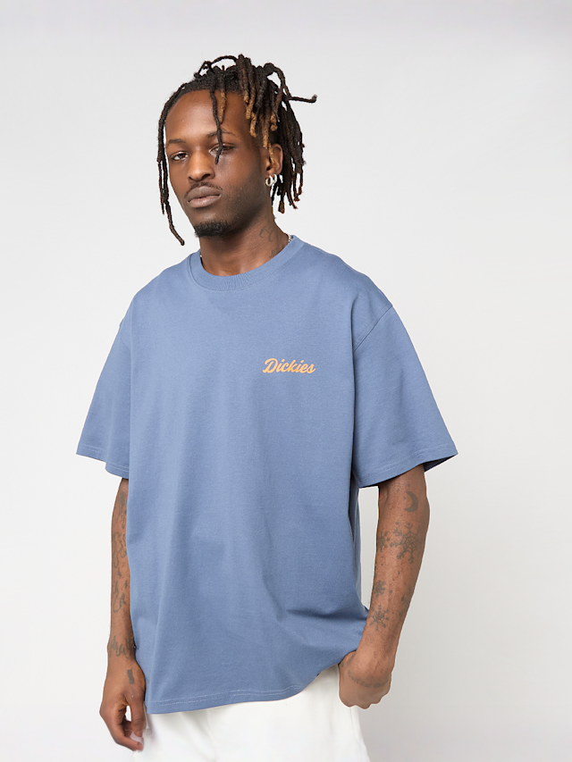 Dickies, Wellsville Short Sleeve Tee, blue, Image 2 of 5
