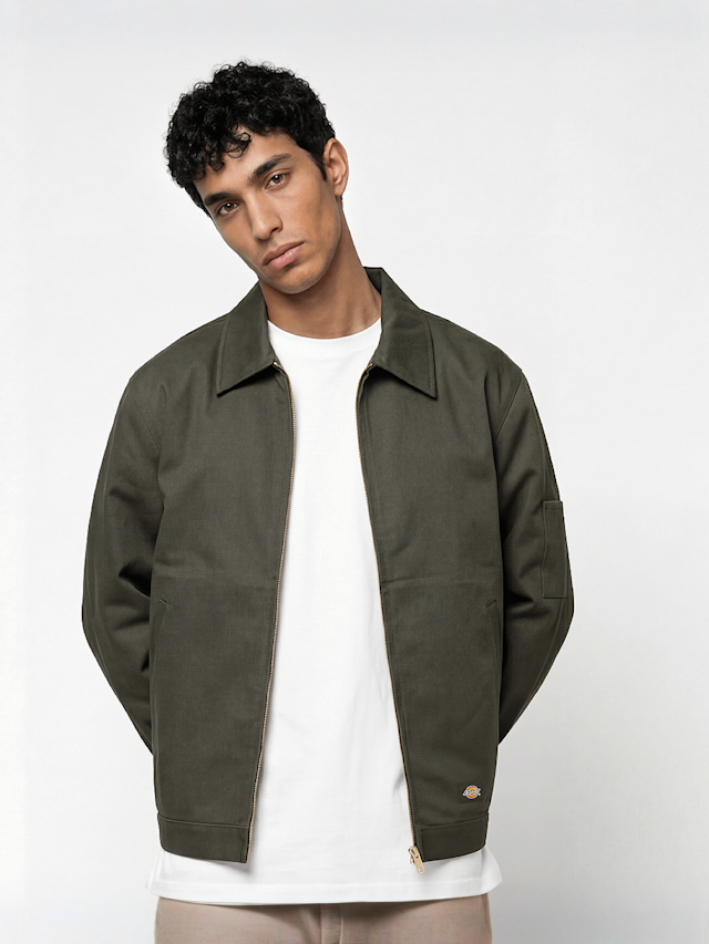 Dickies, Unlined Eisenhower Jacket Rec, green, Image 1 of 5