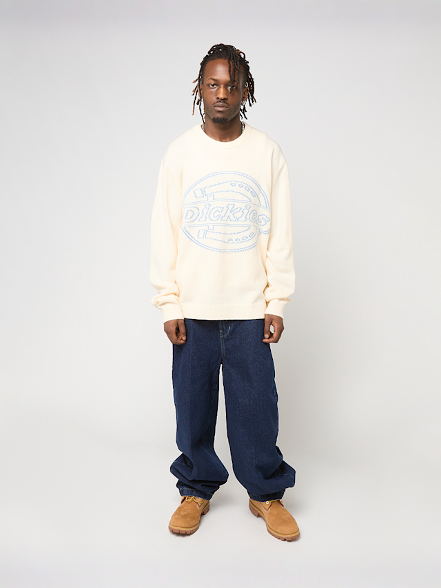 Dickies, Union Jacquard Sweater, beige, Image 4 of 4