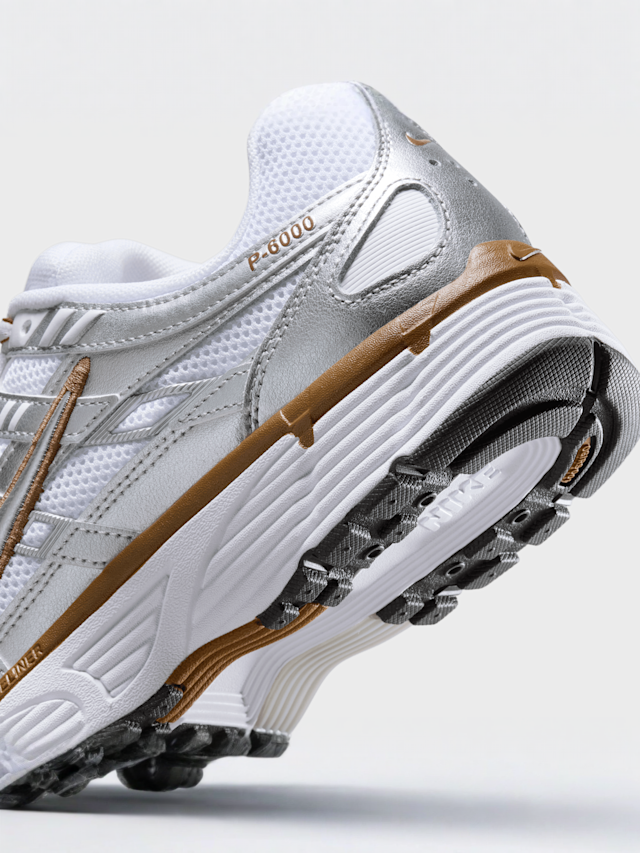 Nike, WMNS P-6000, white, Image 8 of 8