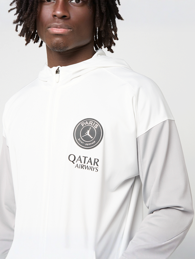 Jordan, Dri-FIT Strike Hooded Tracksuit KSE5, white, Image 4 of 8