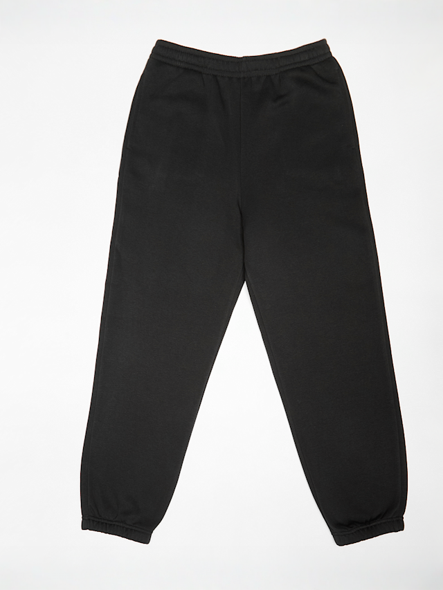 Urban Classics, Kids Fluffy Sweatpants, black, Image 1 of 4