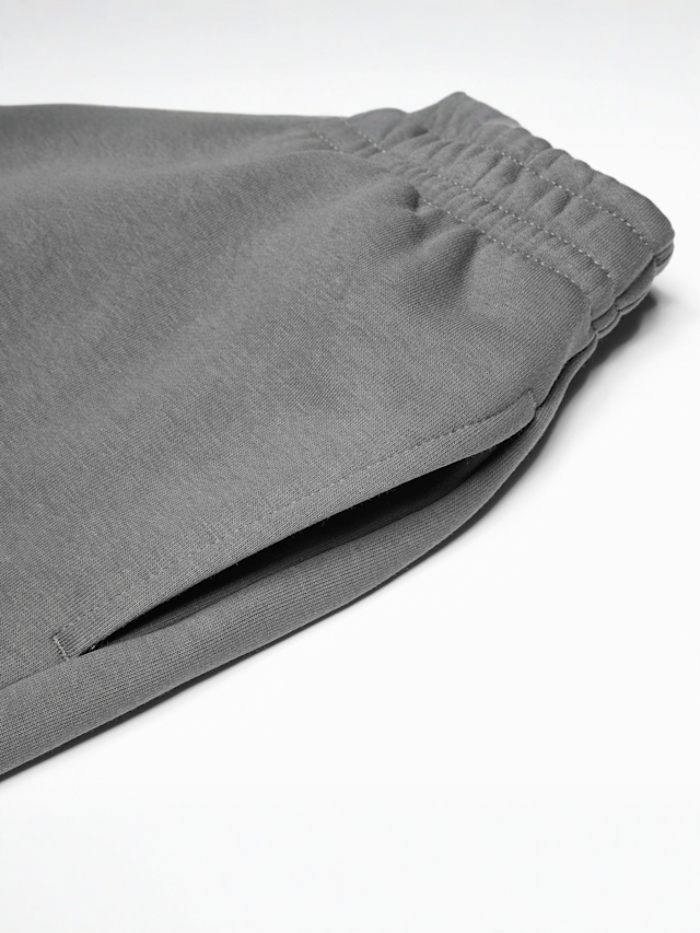 Urban Classics, Kids Fluffy Sweatpants, grey, Image 3 of 4