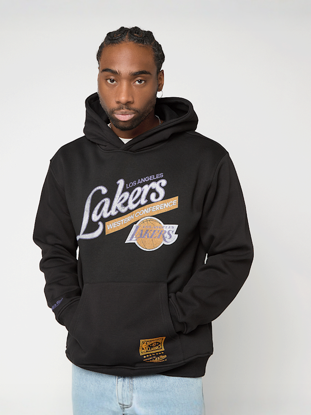Mitchell & Ness, NBA L.A. Lakers Paradiso Oversied Hoody, black, Image 1 of 5