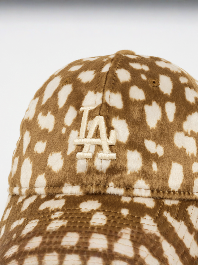 New Era, 9TWENTY Animal Print MLB Los Angeles Dodgers, brązowy, Obraz 4 z 4