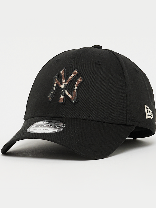 New Era, 9Forty Faux Pony Infill MLB New York Yankees, zwart, Afbeelding 1 van 4