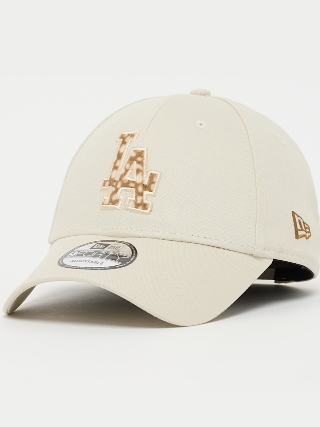 New Era, 9Forty Faux Pony Infill MLB Los Angeles Dodgers, beż, Obraz 1 z 4