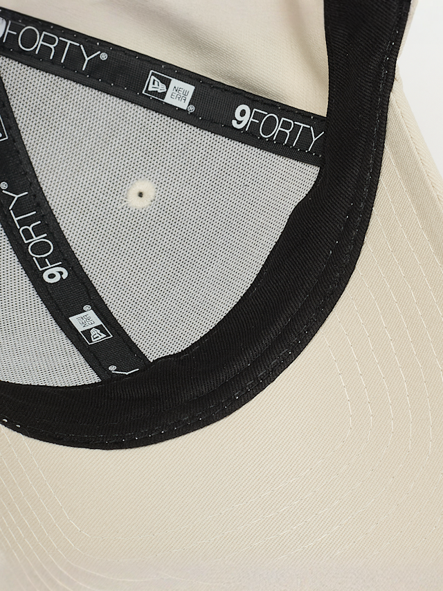 New Era, 9Forty Faux Pony Infill MLB Los Angeles Dodgers, beż, Obraz 3 z 4