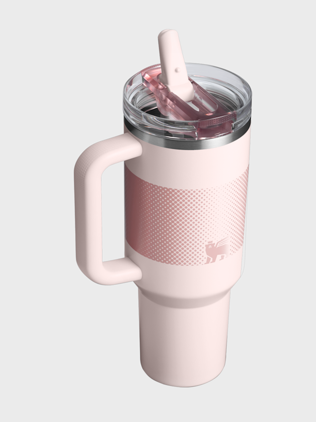 Stanley, The Quencher ProTour Flip Straw Tumbler | 1,2L, lichtroze, Afbeelding 2 van 3