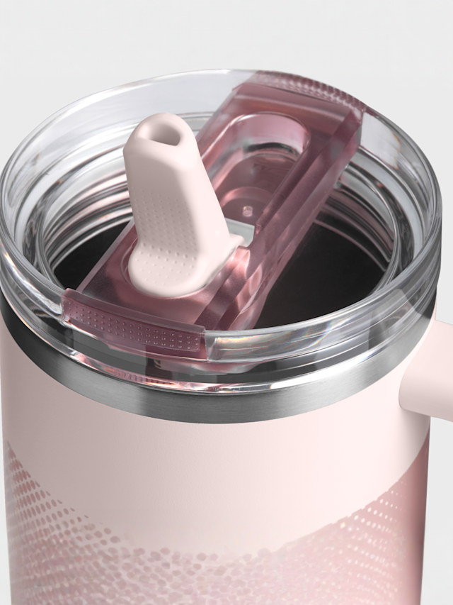 Stanley, The Quencher ProTour Flip Straw Tumbler | 1,2L, lichtroze, Afbeelding 3 van 3