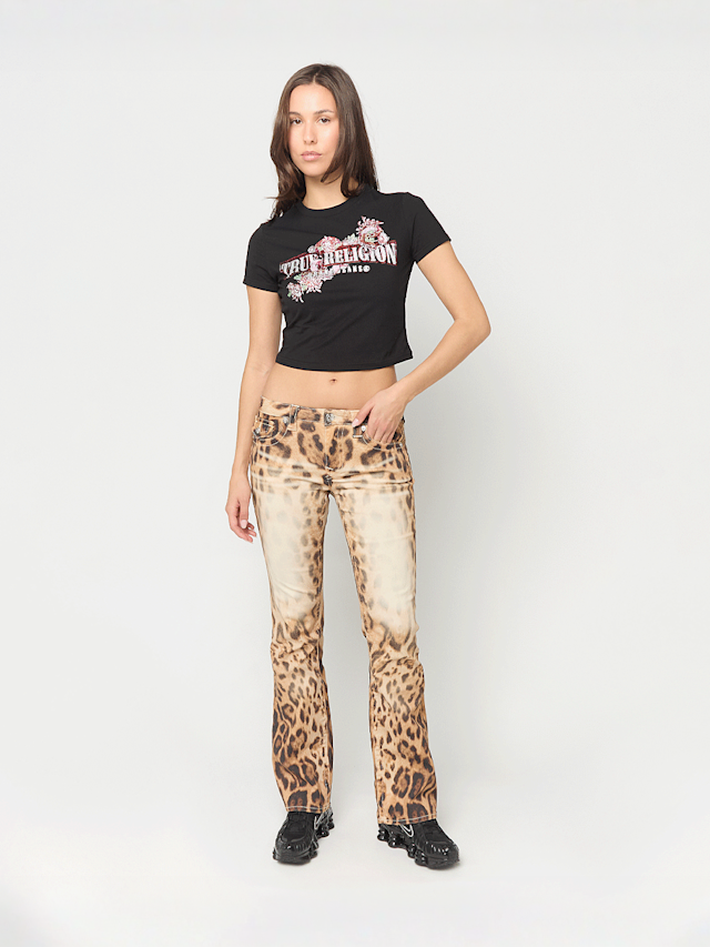 True Religion, BECCA MID RISE BOOTCUT FLAP, brown, Image 5 of 5