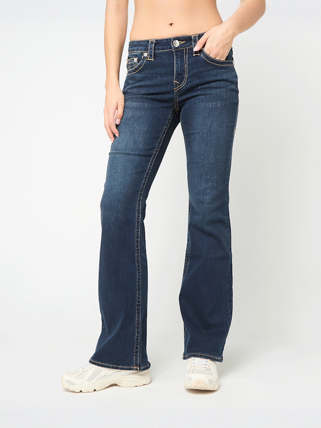 True Religion, Becca Mid Rise Bootcut, blue, Image 1 of 5