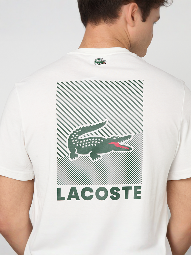 Lacoste, T-Shirt, white, Image 3 of 4