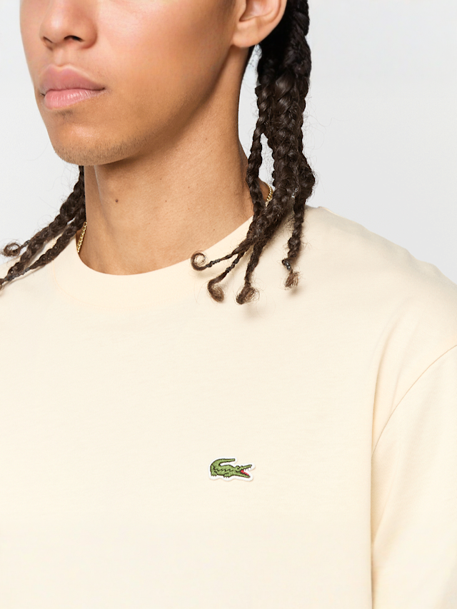 Lacoste, TEE-SHIRT graphite sombre/black, beige, Image 3 of 4